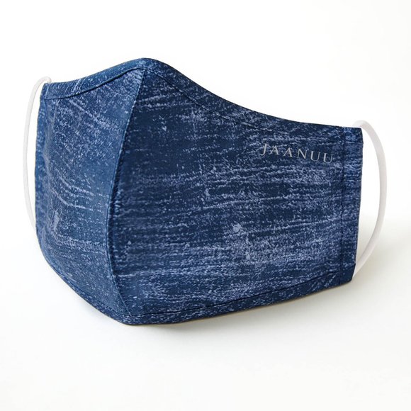 New Jaanuu Face Masks Blue Jean - Picture 1 of 6